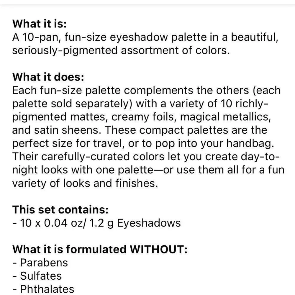 Windflower Palette Violet Voss Cosmetics NEW Ipsy